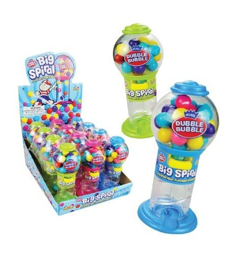 Dubble Bubble Big Spiral Dispenser 1.13oz — Box of 12