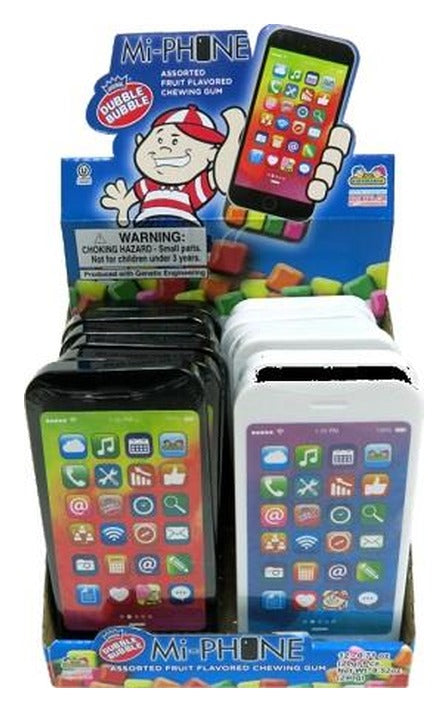 Kidsmania Mi-Phone with Dubble Bubble Gum 0.71oz — Box of 12