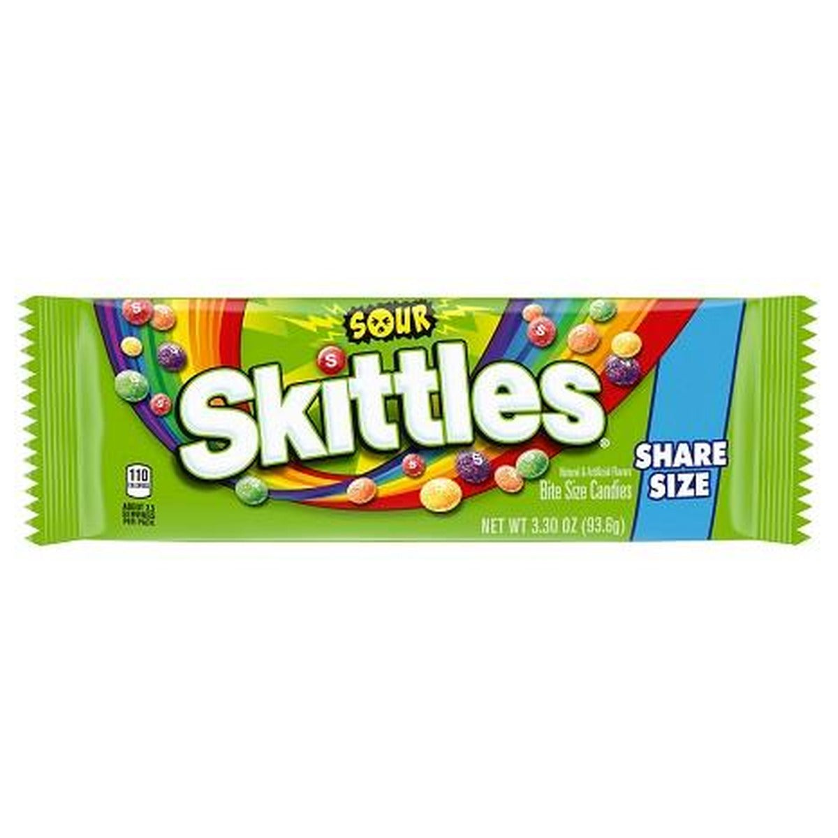 Skittles Sour Share Size 3.3oz — full package