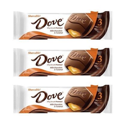 Dove Milk Chocolate Caramel King 2.75oz — 3-Pack