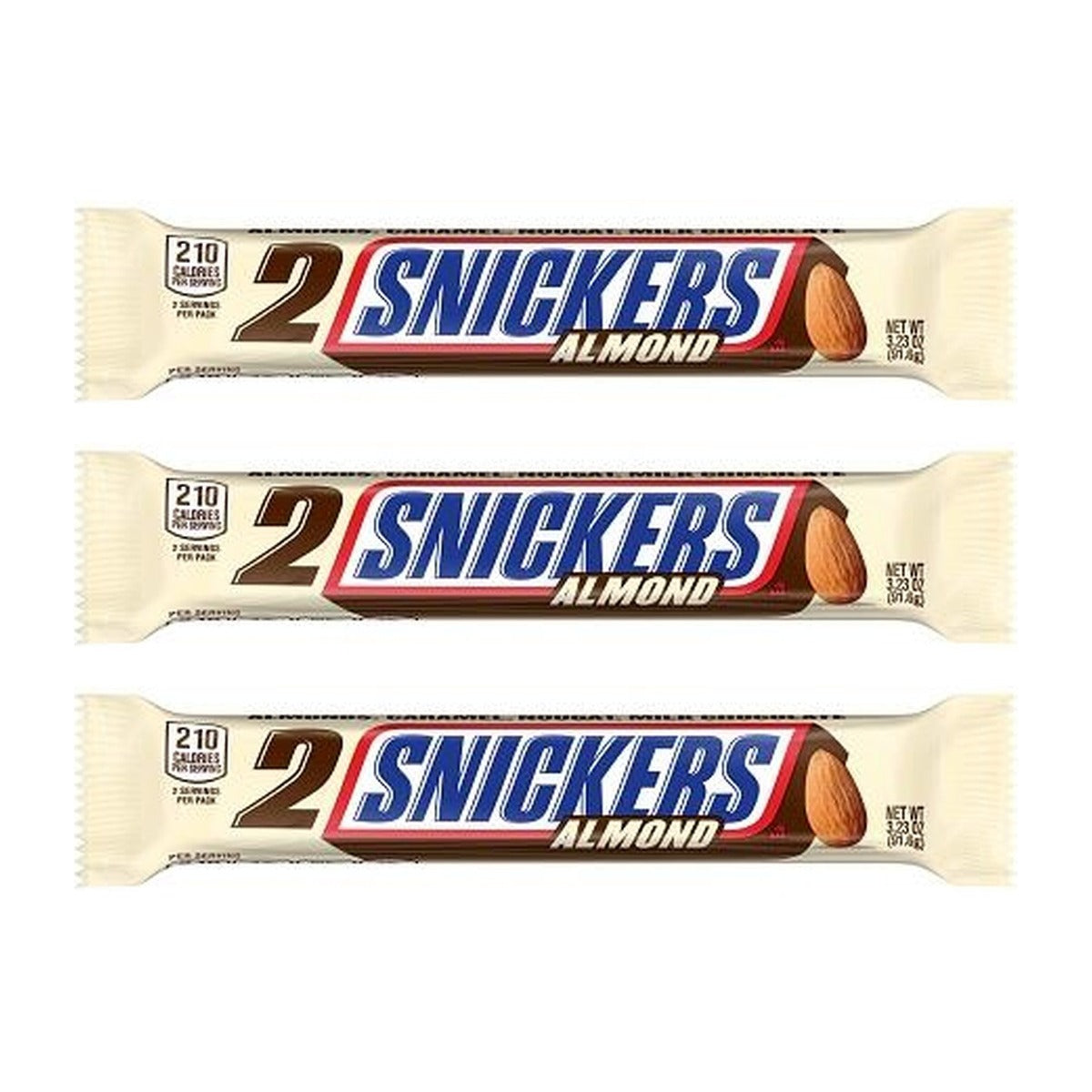 Snickers Almond King Size 3.23oz — 3-Pack