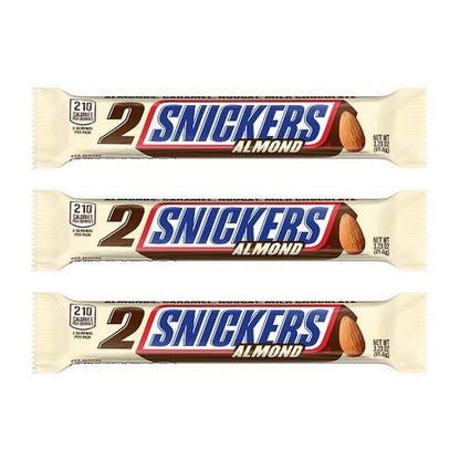 Snickers Almond King Size 3.23oz — 3-Pack