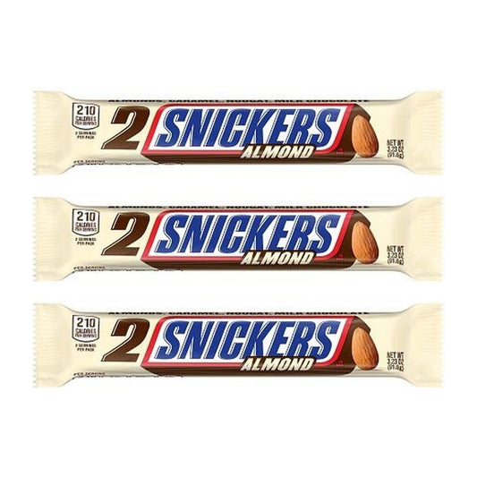 Snickers Almond King Size 3.23oz — 3-Pack