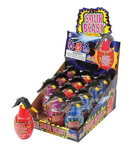Kidsmania Sour Blast Spray Candy 2.01oz — Box of 12