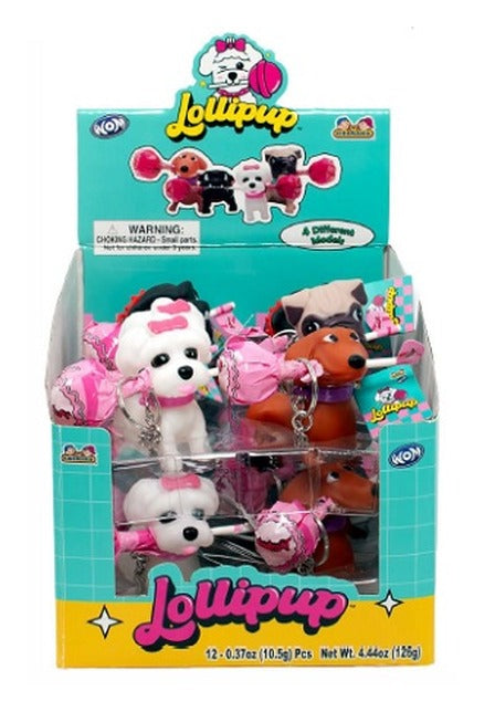 Kidsmania LolliPup Candy & Toy 0.37oz — Box of 12