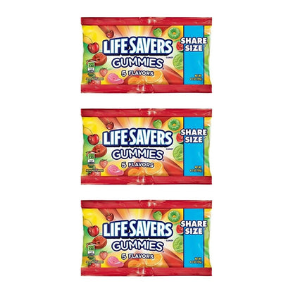 Life Savers Gummies 5 Flavors Share Size 4.2oz — 3-Pack