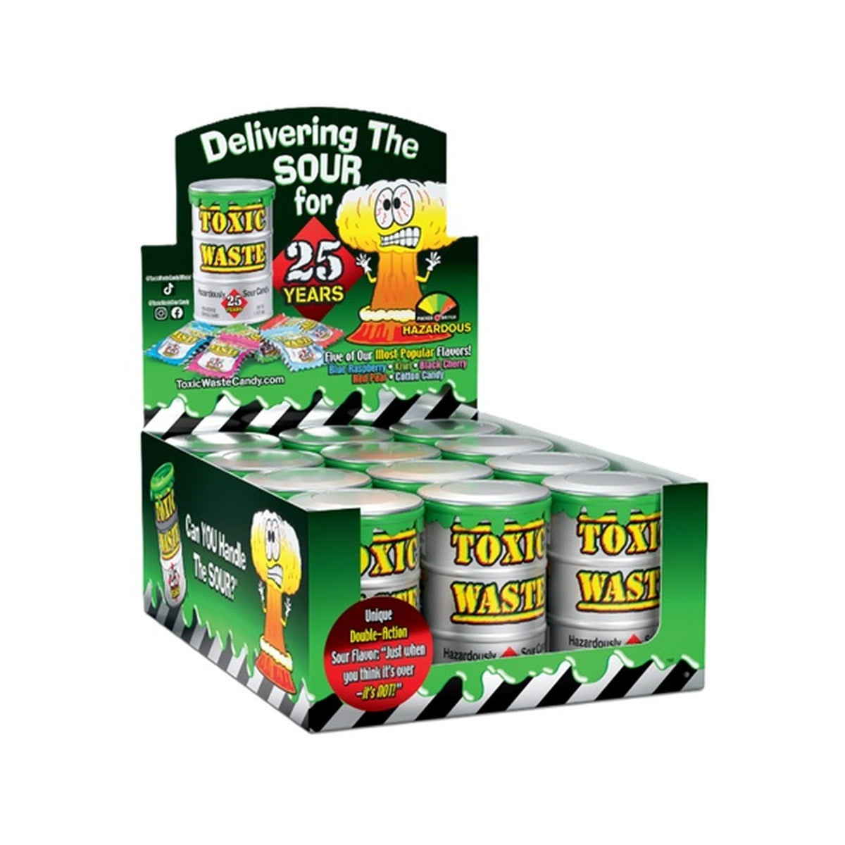 Toxic Waste Sour Drum 25th Anniversary 1.48oz pack