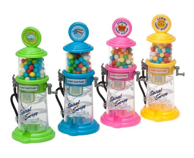 Kidsmania Gas Pump Candy Dispenser 0.46oz — Box of 12