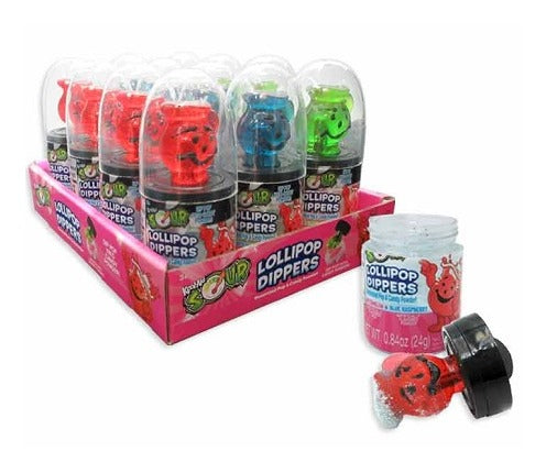 Kool-Aid Sour Lollipop Dippers 12ct — Box of 12