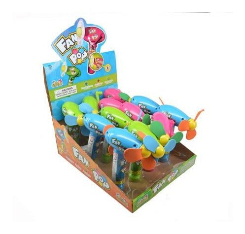 Kidsmania Fan Pop Candy 0.39oz — Box of 12