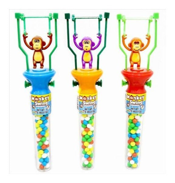 Kidsmania Monkey Swing Candy 0.42oz — Box of 12