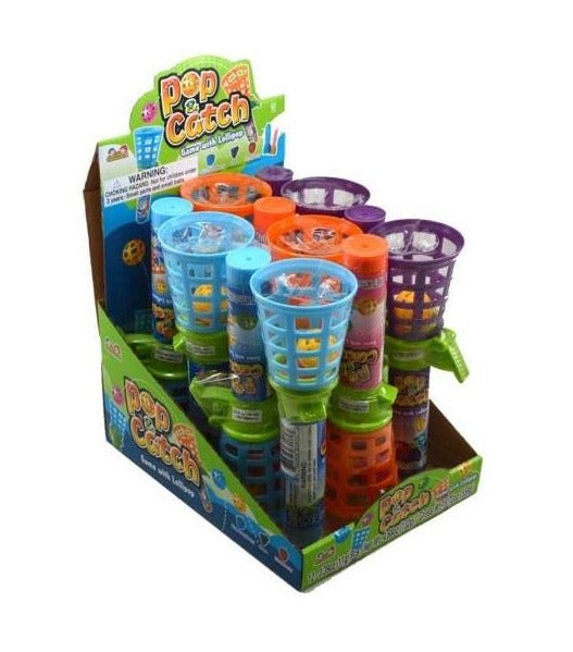 Kidsmania Pop & Catch Candy 0.39oz — Box of 12