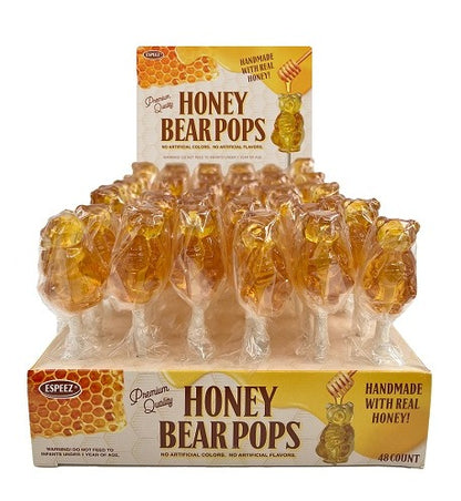 Espeez Honey Bear Pops 48ct — Box of 48