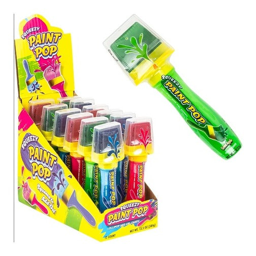 Kidsmania Squeezy Paint Pop 1.13oz — Box of 12