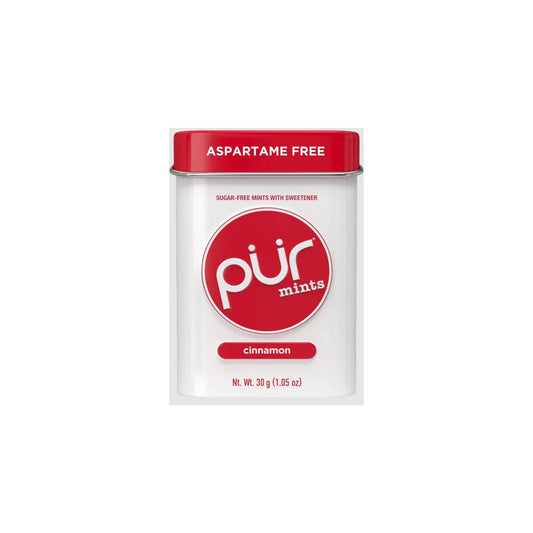PUR Mints Cinnamon 1.05oz pack — full package