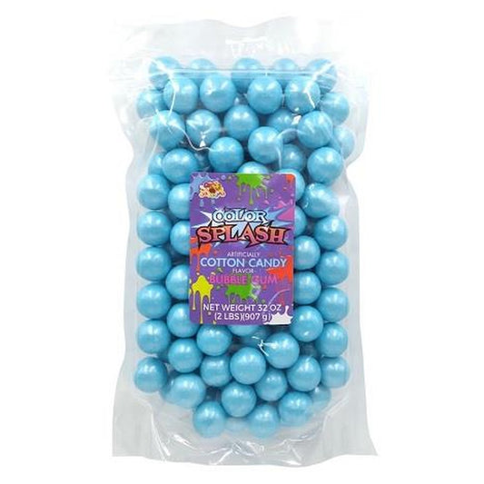 Color Splash Gumballs 1" Baby Blue Pearl 2lb — full package