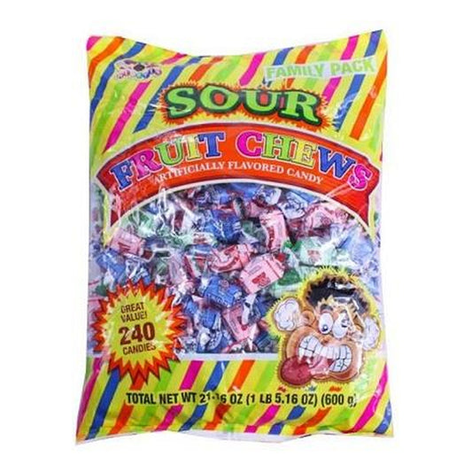 Tootsie Fruit Chews Sour 0.08oz 240ct — full package