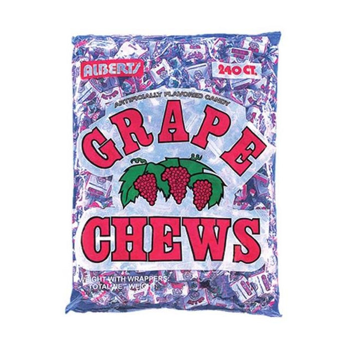 Tootsie Fruit Chews Grape 0.08oz 240ct