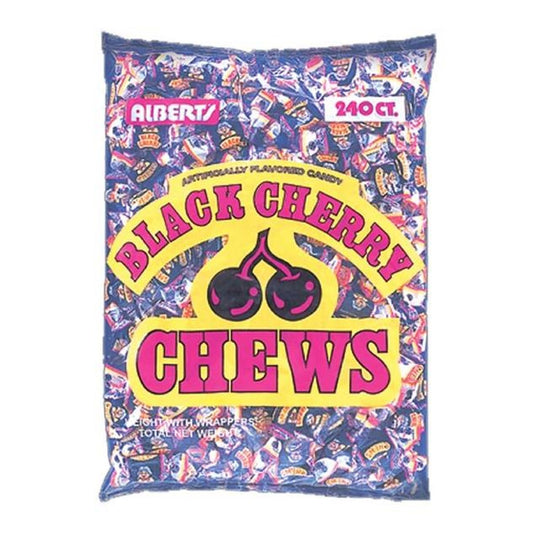 Tootsie Fruit Chews Black Cherry 0.08oz 240ct — full package