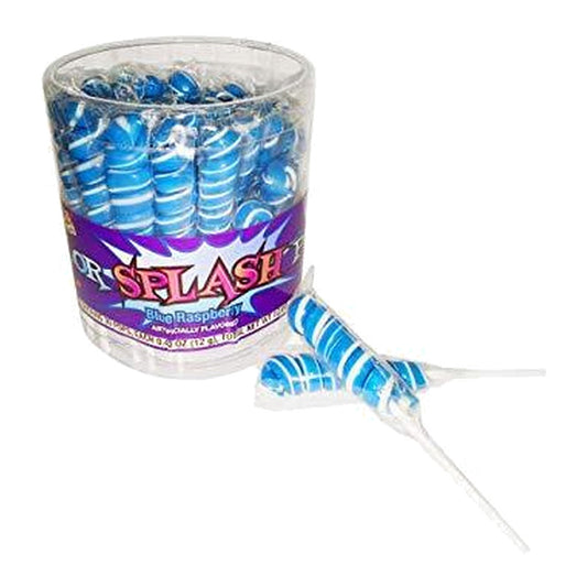 Color Splash Pops Blue Raspberry 0.42oz 30ct Tub — full package