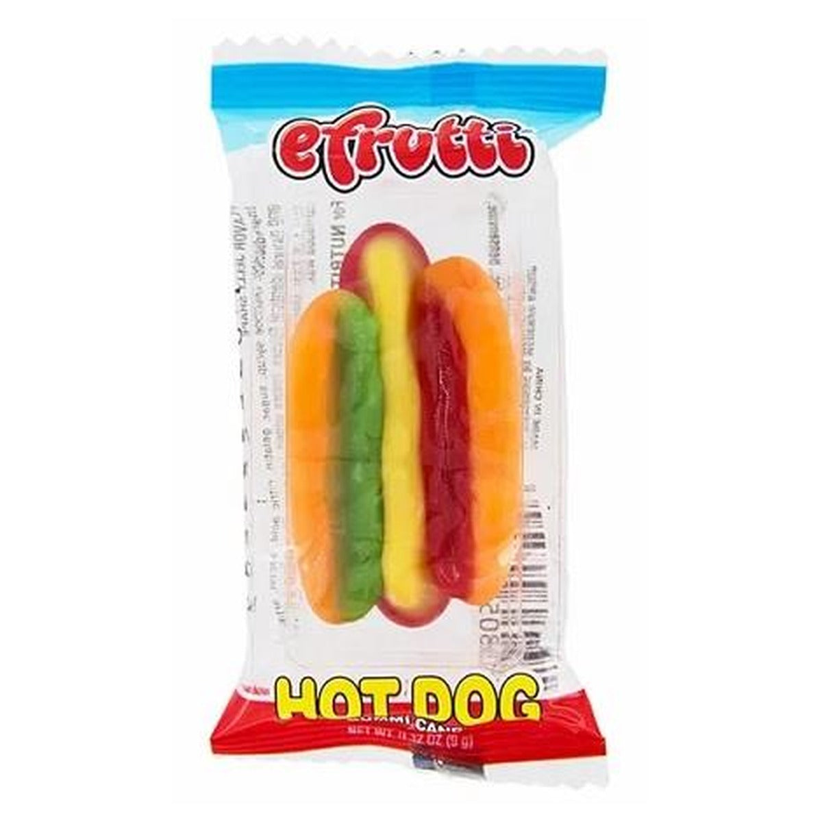 e.frutti Bulk Hot Dog Gummy 0.32oz 101ct Bag — full package