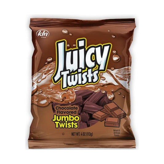 Juicy Twists Chocolate 4oz Peg Bag pack — full package