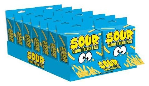 Sour Gummy French Fries 1.91oz — Box of 14