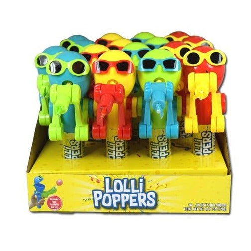 Lolli Poppers Candy 0.39oz — Box of 16