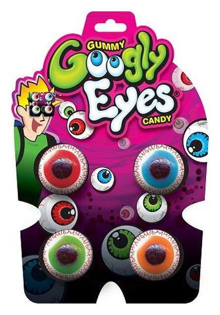 Gummy Googly Eyes Candy 1.97oz — Box of 12