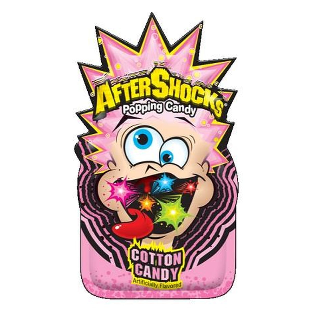 Aftershocks Popping Candy Cotton Candy .33oz — full package