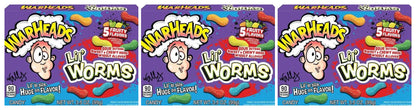 Warheads Lil' Worms 3.5oz Boxes — 3-Pack