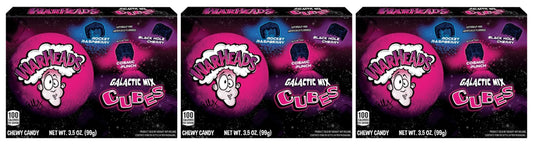 Warheads Galactic Cubes 3.5oz Boxes — 3-Pack