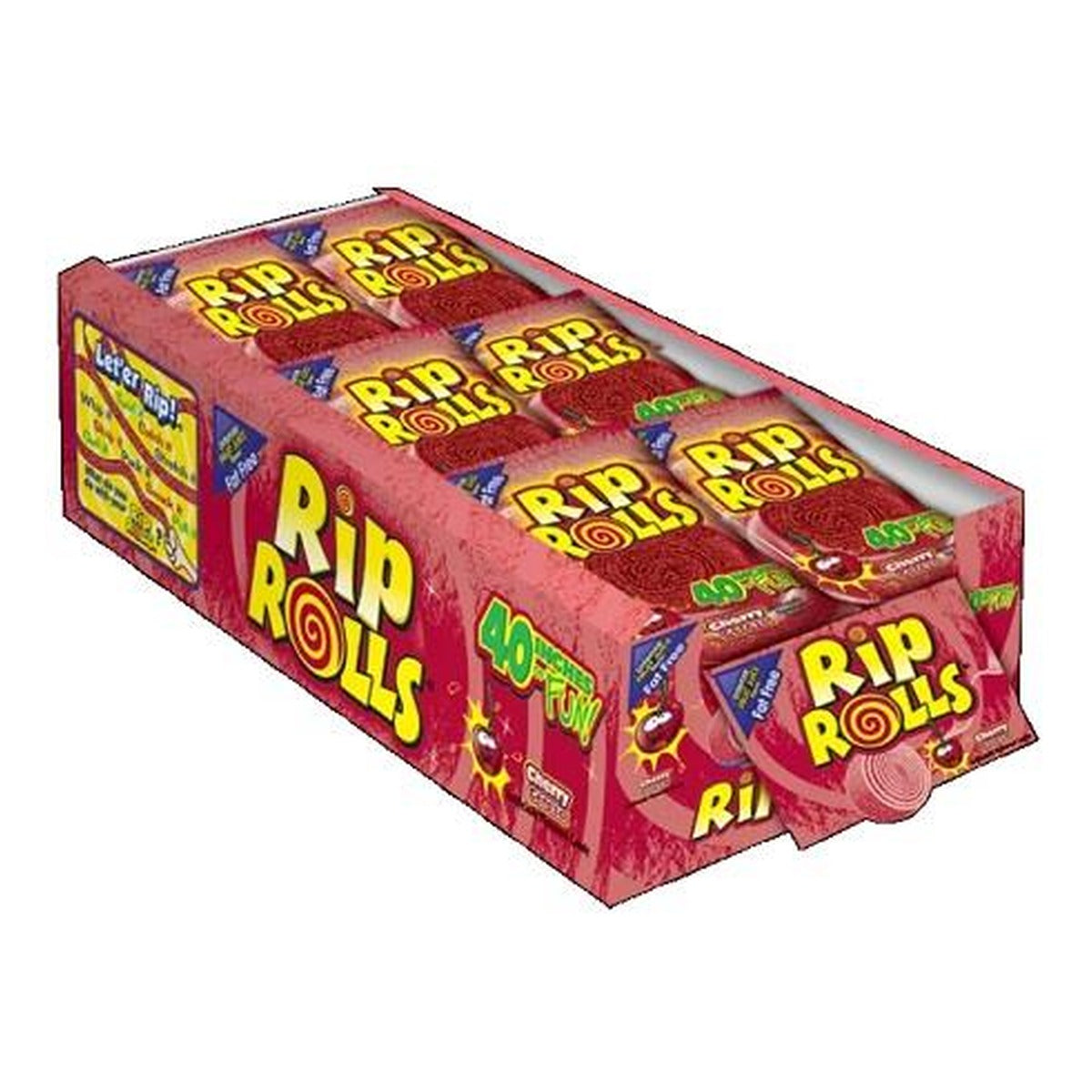Rip Rolls Cherry 1.4oz — full package