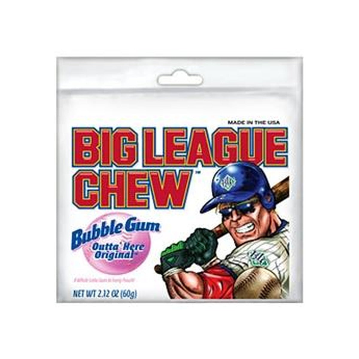 Big League Chew Original 2.12oz — full package