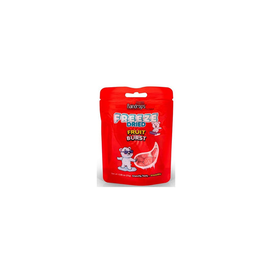 Raindrops Freeze Dried Fruit Burst 0.88oz pack — full package