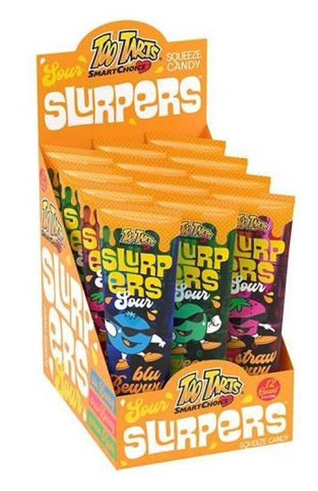 Too Tarts Sour Slurpers Squeeze Candy 4oz — Box of 12