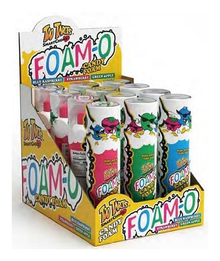 Too Tarts Foam-O Candy Foam 1.4oz — Box of 12