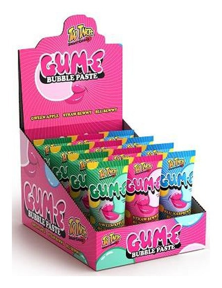 Too Tarts Gum-E Bubble Paste 1.2oz — Box of 12