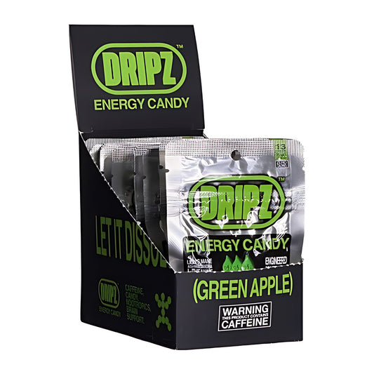 Dripz Energy Candy Green Apple 13ct pack — full package