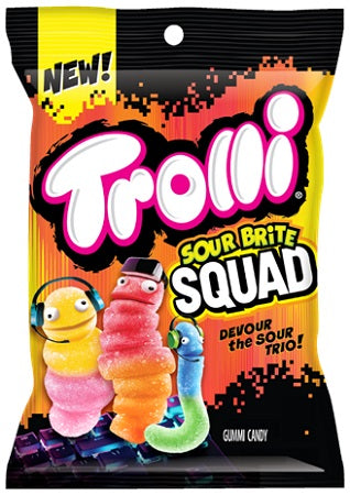 Trolli Sour Brite Squad 4.25oz Bags — pack