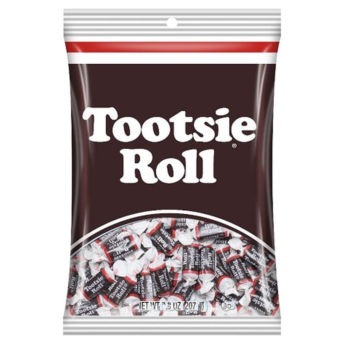 Tootsie Roll Peg Bag 7.3oz pack — full package