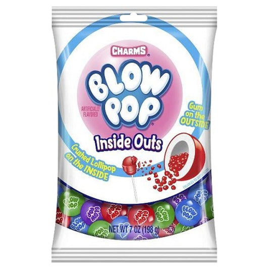 Charms Blow Pop Inside Outs Peg Bag 7oz pack — full package