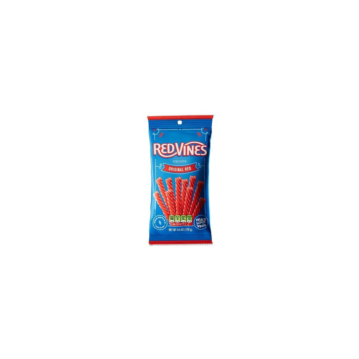 Red Vines Original Red Twists 4.5oz pack — full package