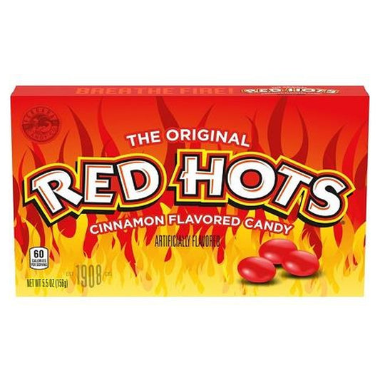 Red Hots 5.5oz Theater Box pack — full package