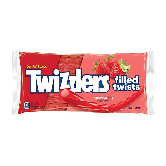 Twizzlers Filled Twists Strawberry 11oz pack — full package