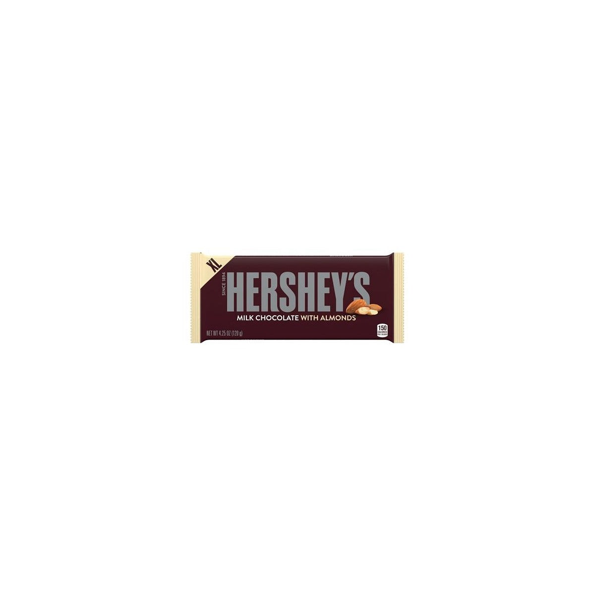 Hershey's Almond XL Bar 4.25oz pack — full package