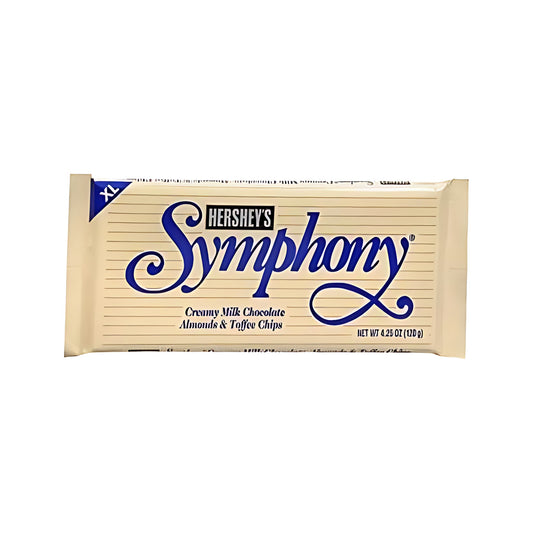 Hershey's Symphony Almond XL Bar 4.25oz pack — full package
