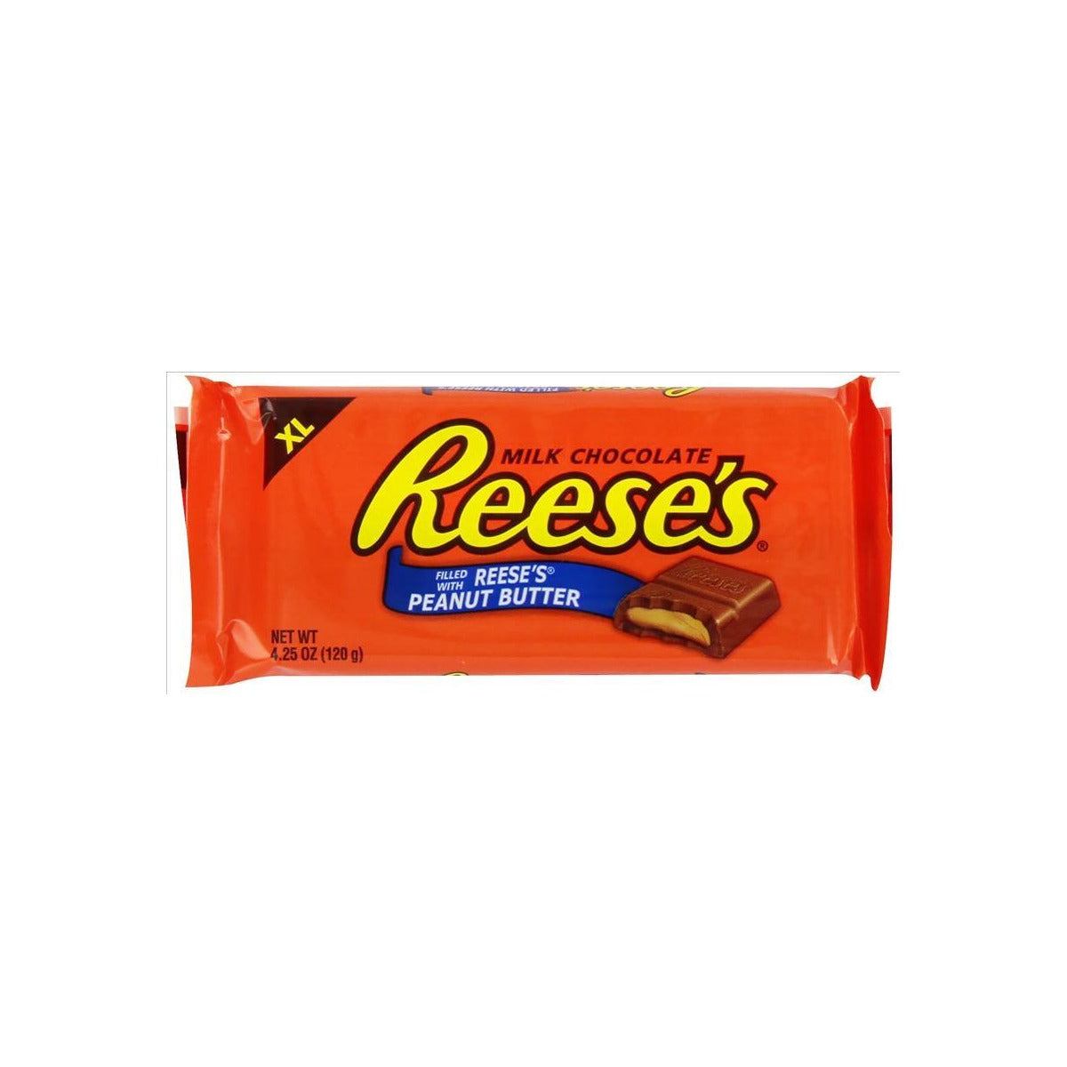 Reese's Peanut Butter Cup XL Bar 4.25oz pack — full package