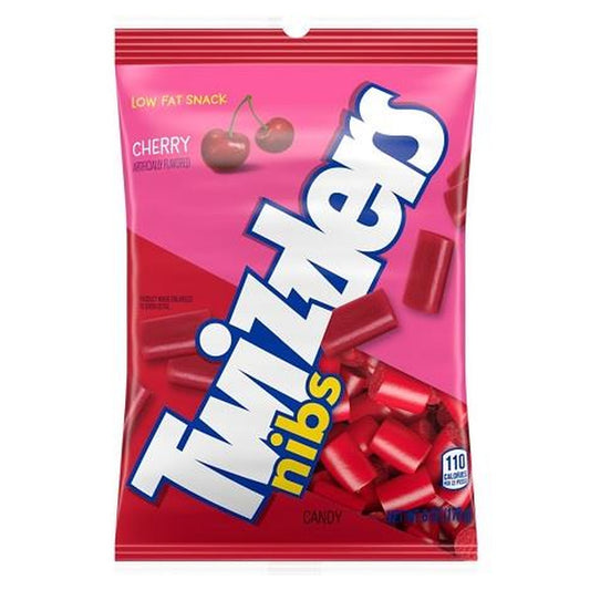 Twizzlers Cherry Nibs Peg Bag 6oz pack — full package