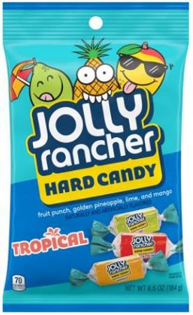 Jolly Rancher Tropical 6.5oz Peg Bags — pack
